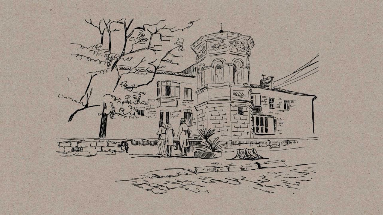 Башня ветров севастополь рисунок